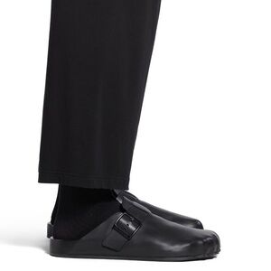 Balenciaga Black Loafers Sleek Slip-Ons